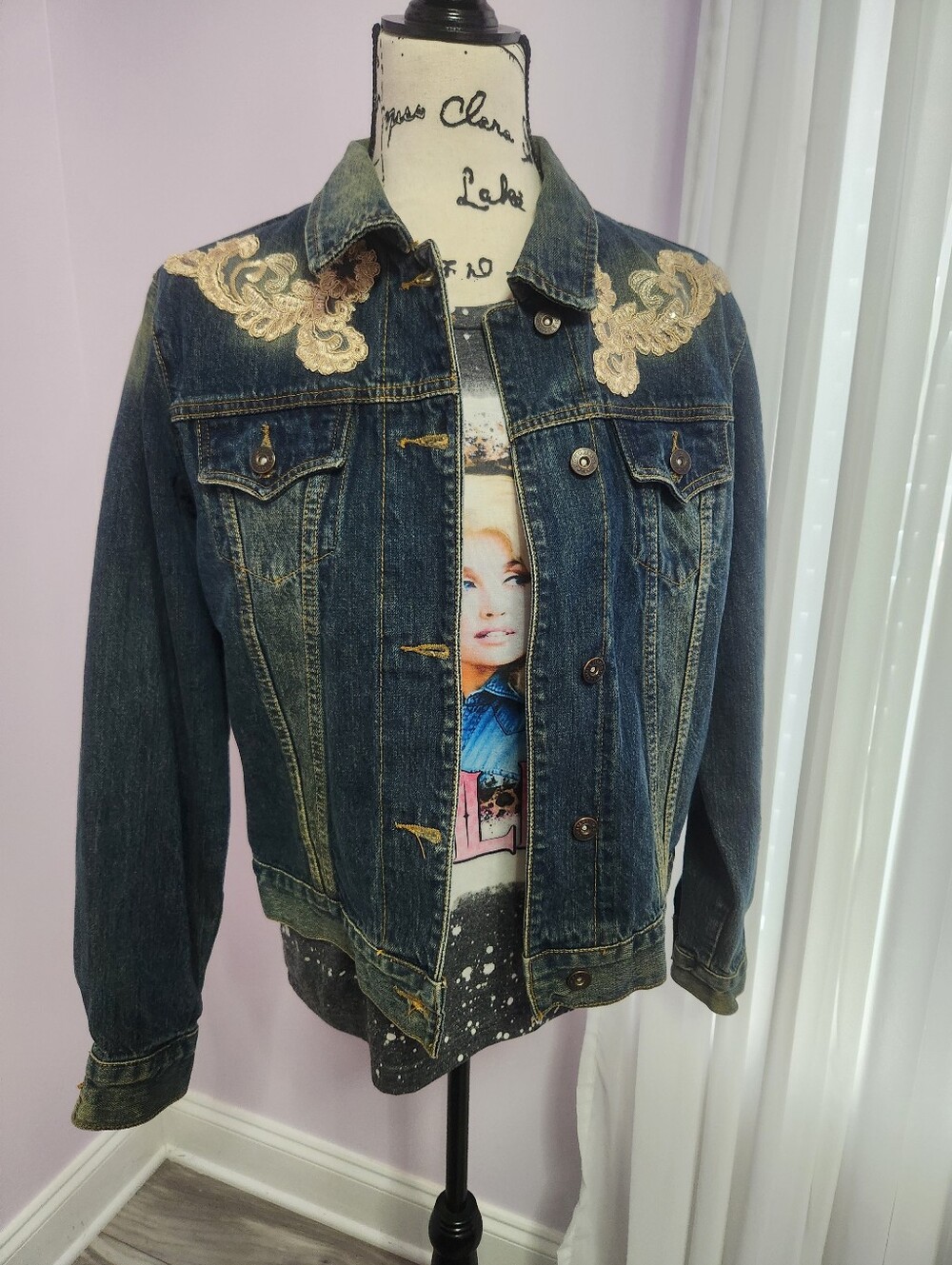 Nwot Steve & Barry's Jean Jacket Size Large